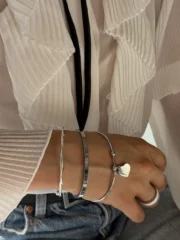 Bransoletka z serduszkiem lub koniczyną