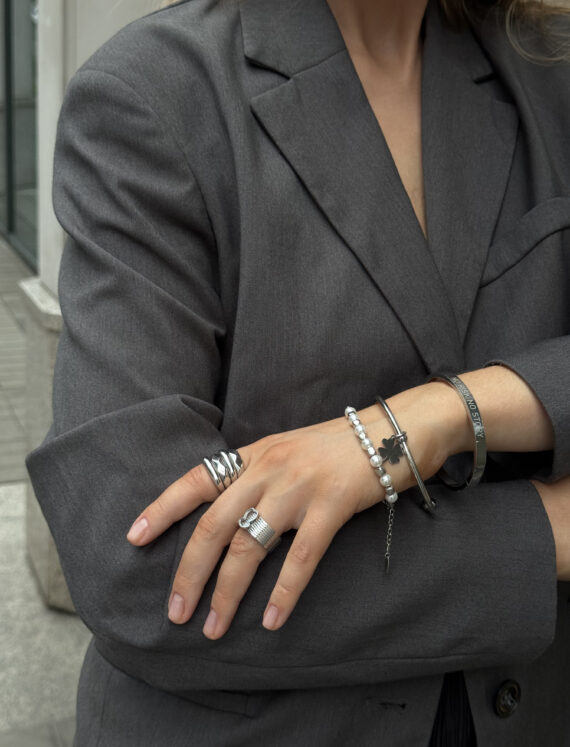 Bransoletka z serduszkiem lub koniczyną