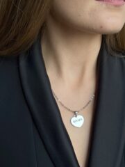 Wisiorek w kształcie serca MAMA
